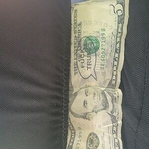 Trump...$5 Bill reads F*** Trump